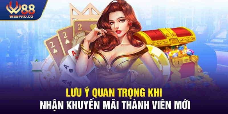Một số lưu ý khi nhận khuyến mãi dành thành viên mới