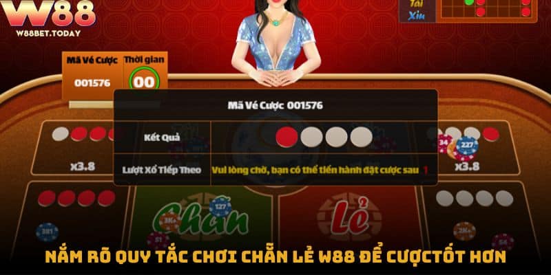 Nắm rõ quy tắc chơi chẵn lẻ w88 để cược tốt hơn